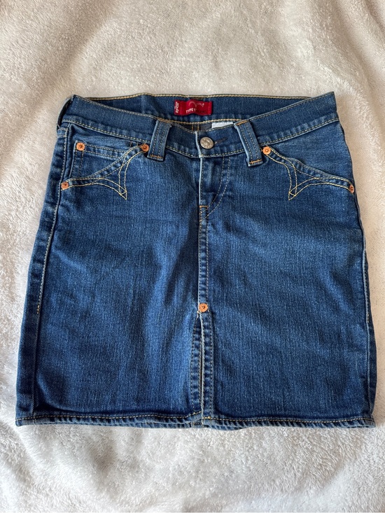 Levi's Dresses & Skirts - Levi’s TYPE 1 Vintage Western Denim Skirt